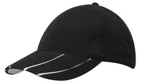 Custom Logo Headwear Canada Brushed Heavy Cotton with Laminated Two-Tone Peak
