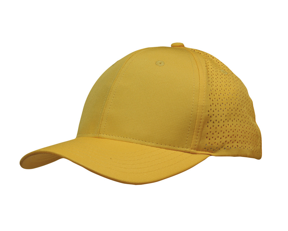 Custom Logo Headwear Canada Sports Ripstop Twill with triangle perforations