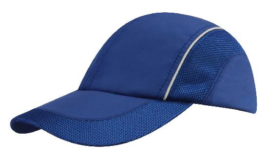Custom Logo Headwear Canada Spring Woven Fabric with Mesh to Side Panels and Peak