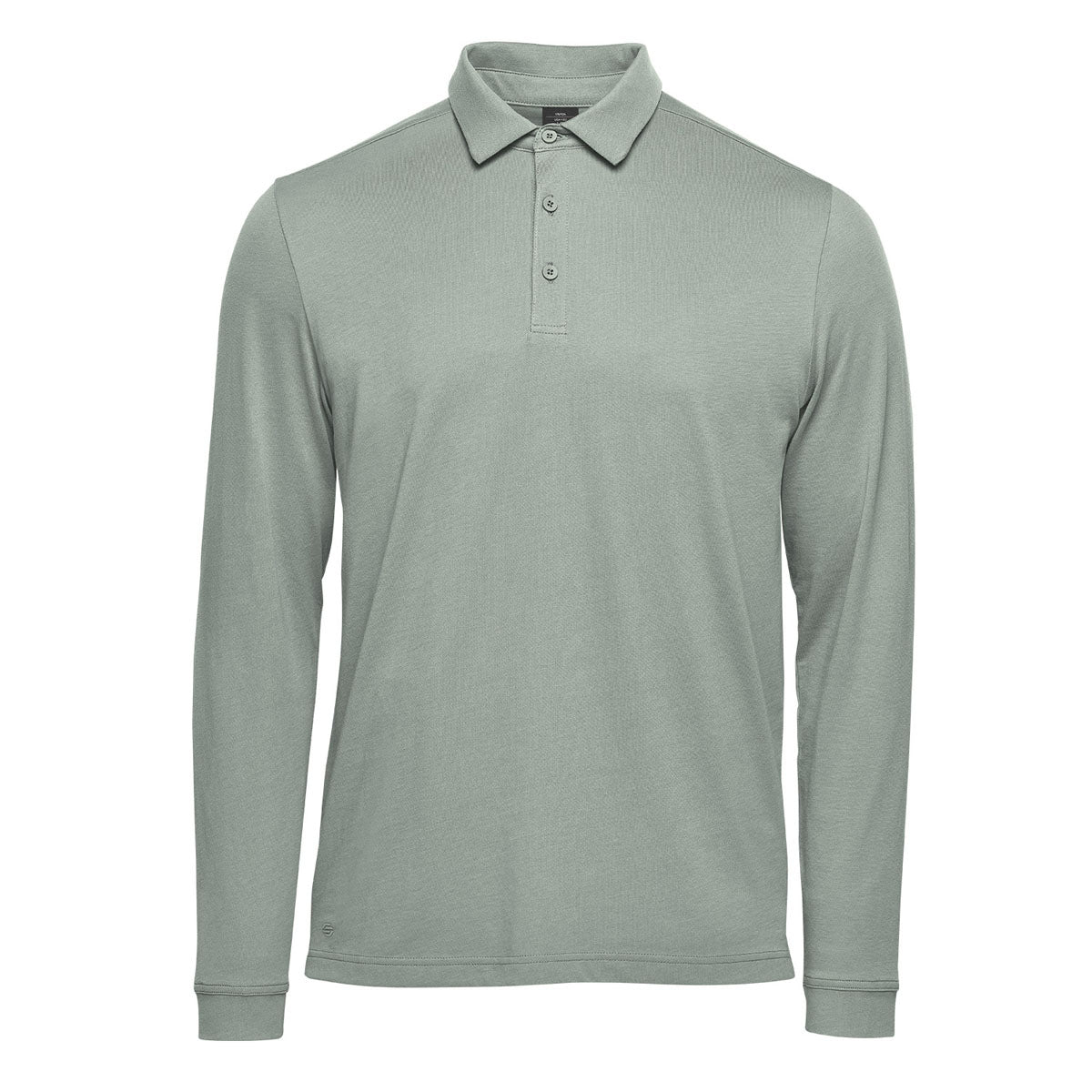 Custom Logo Stormtech Men's Nevada L/S Micro Pique Polo