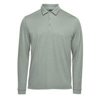Custom Logo Stormtech Men's Nevada L/S Micro Pique Polo