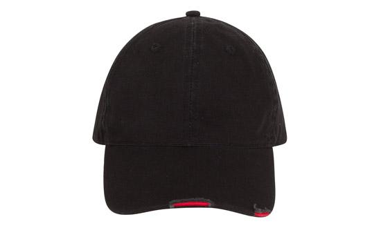 Custom Logo Headwear Canada WASHED CHINO TWILL WITH DISTRESSED VISOR