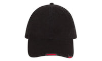 Custom Logo Headwear Canada WASHED CHINO TWILL WITH DISTRESSED VISOR