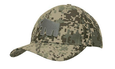 Custom Logo Headwear Canada Ripstop digital camouflage