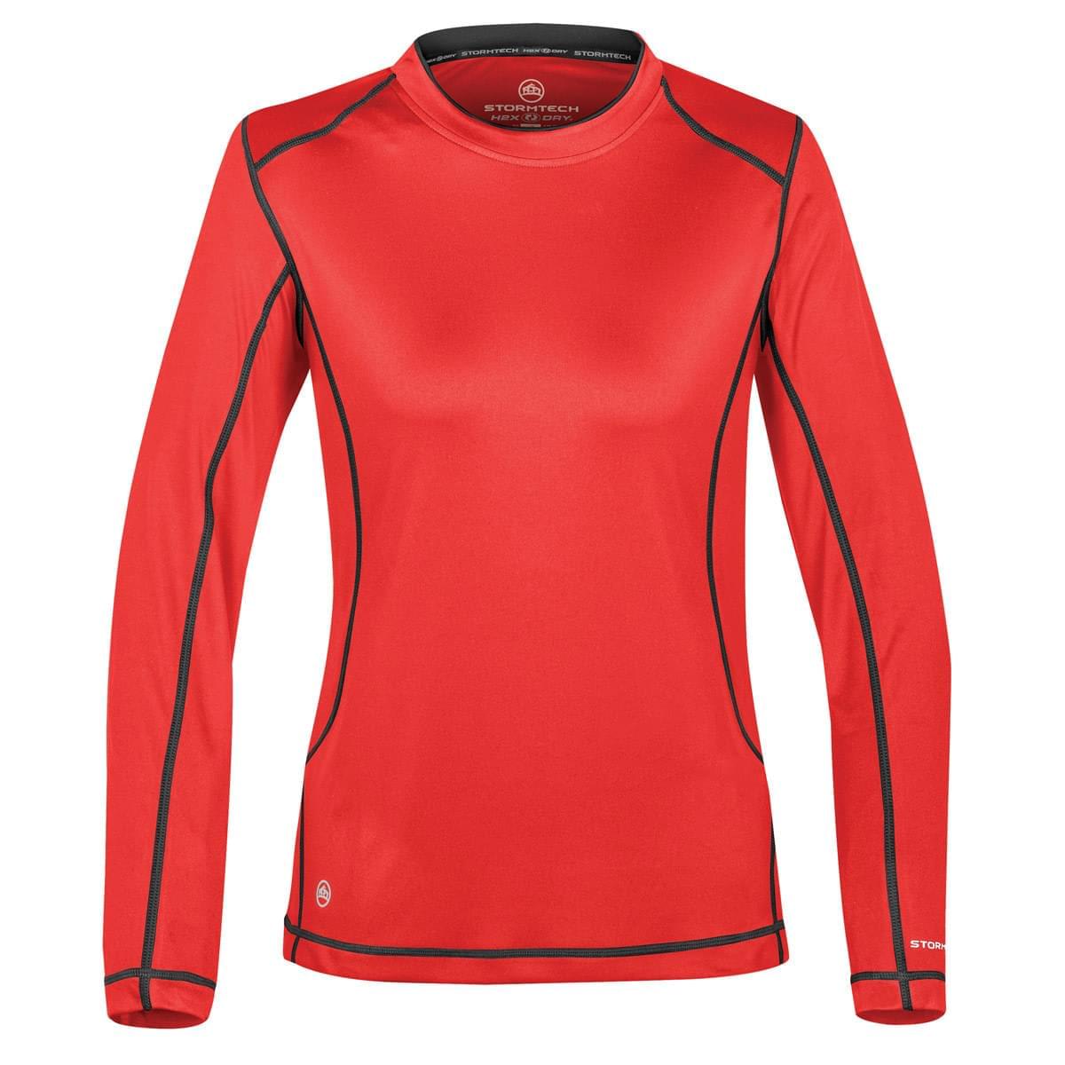 Custom Logo Stormtech Women's H2X-DRY Hybrid Long Sleeve Tee