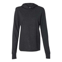 Unisex Jersey Hooded Long Sleeve Tee