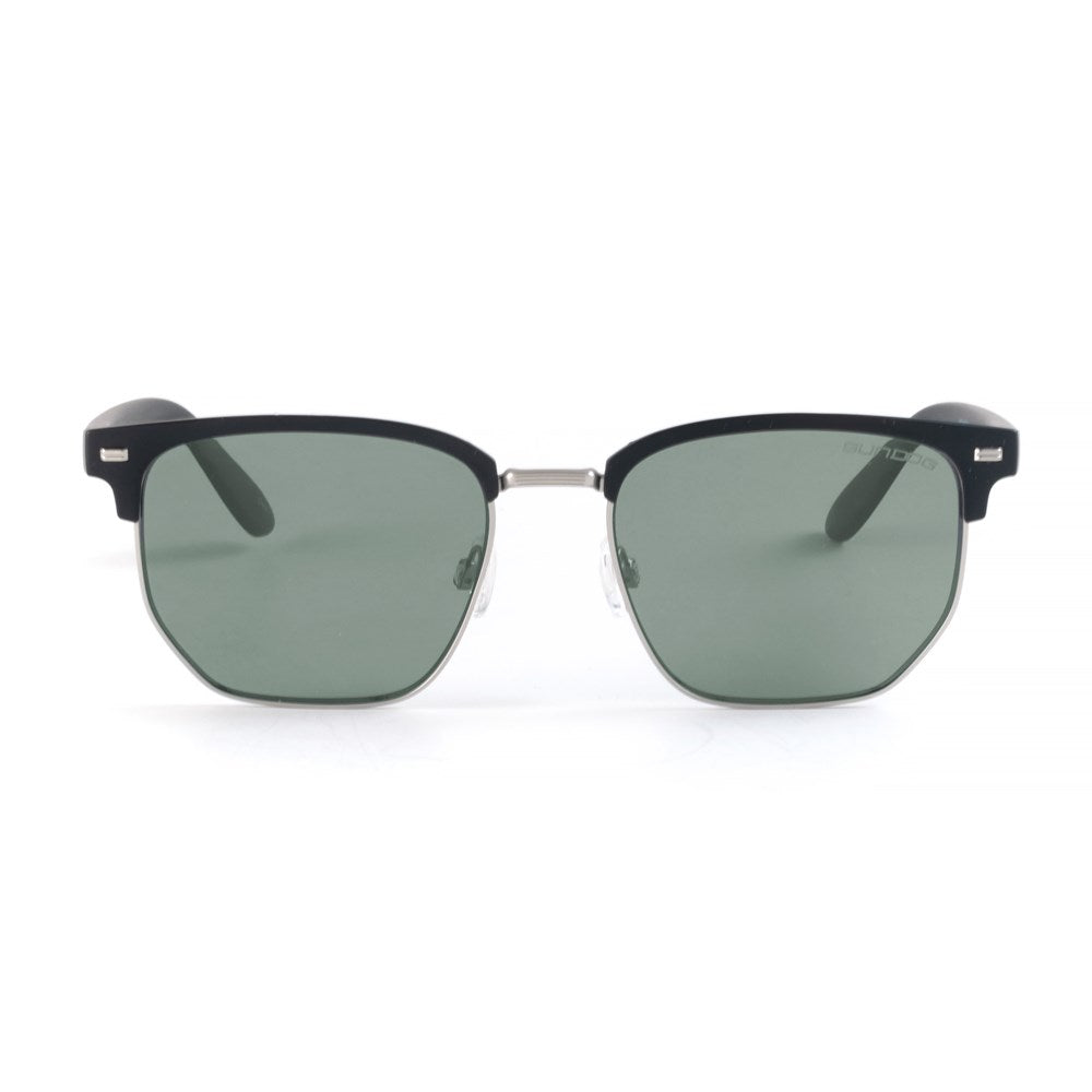 Sundog GENIUS Matte Black Matte Gunmetal Accents/G15 Flash Mirror Lens Sunglasses