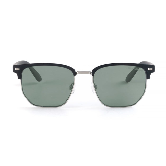 Sundog GENIUS Matte Black Matte Gunmetal Accents/G15 Flash Mirror Lens Sunglasses