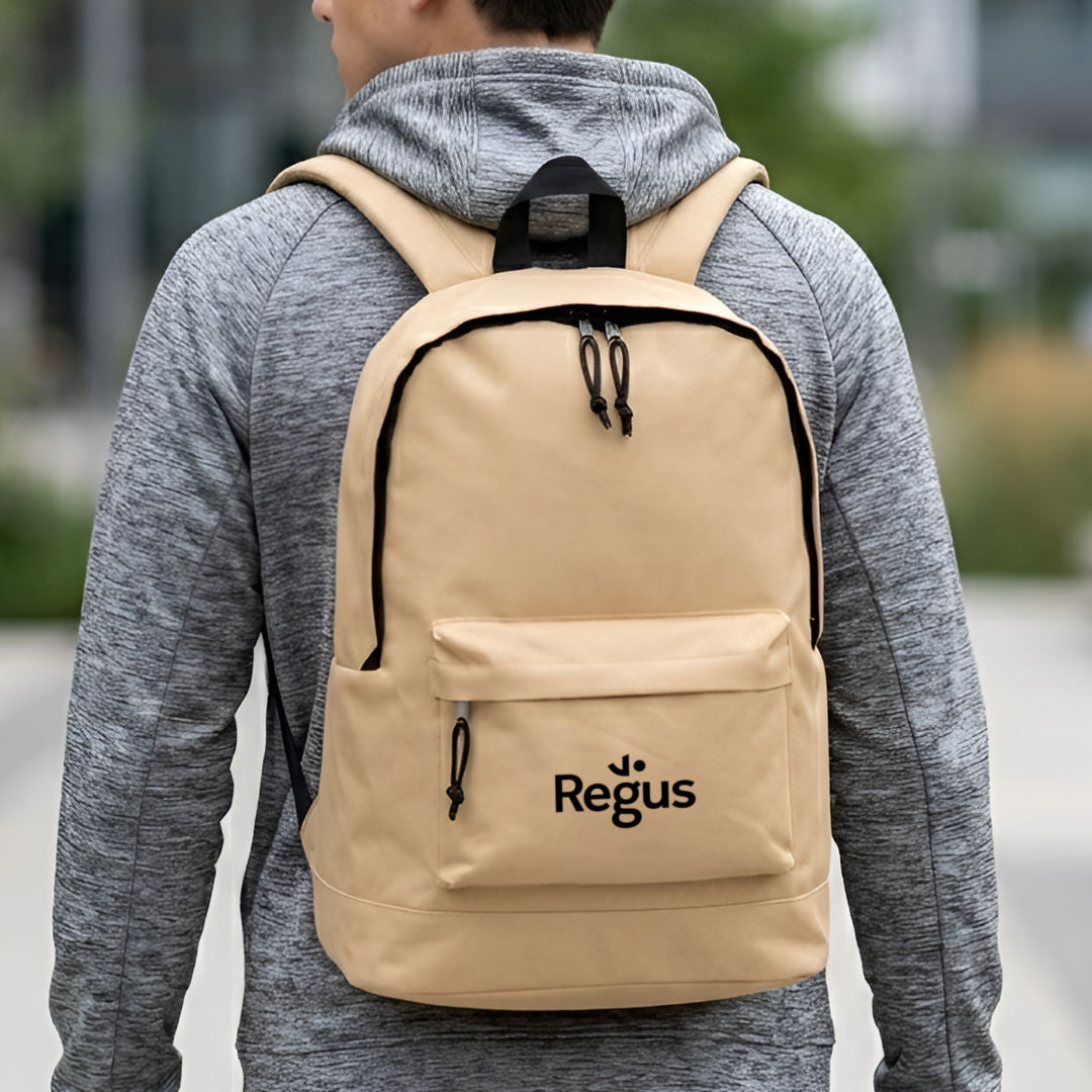 Custom Logo Geopacker Multi-Pocket Zipper Backpack