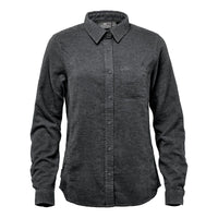 Custom Logo Stormtech Women's Dockyard Long Sleeve Twill Shirt