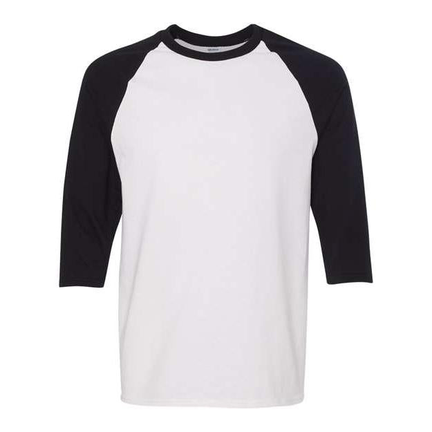 Unisex Heavy Cotton™ Raglan Three-Quarter Sleeve T-Shirt