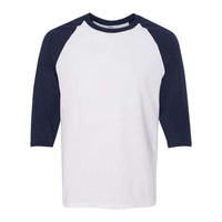 Unisex Heavy Cotton™ Raglan Three-Quarter Sleeve T-Shirt