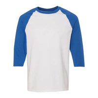 Unisex Heavy Cotton™ Raglan Three-Quarter Sleeve T-Shirt