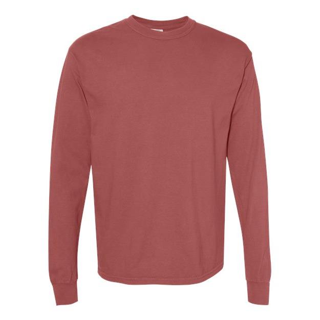 Unisex Garment-Dyed Heavyweight Long Sleeve T-Shirt