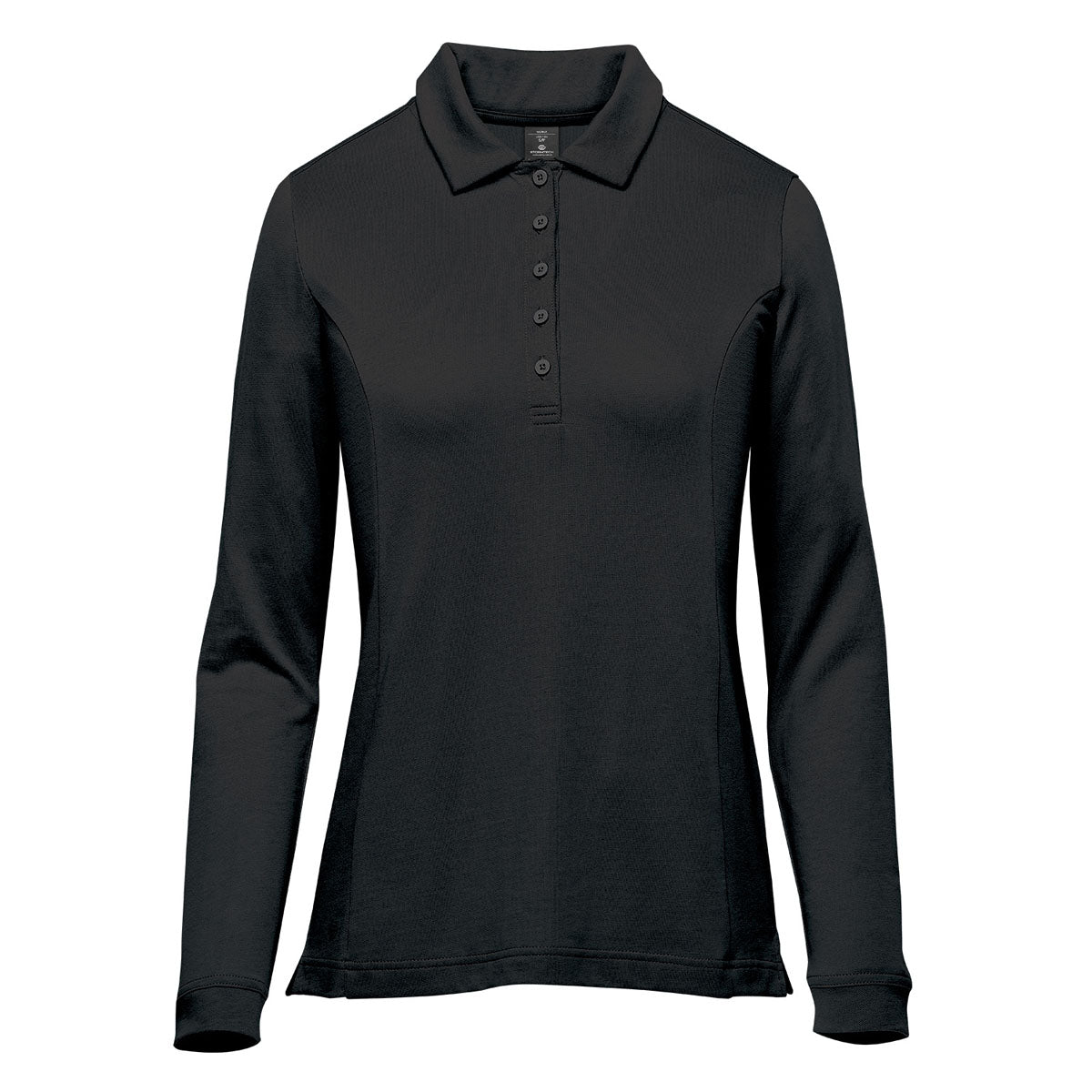 Custom Logo Stormtech Women's Nevada L/S Micro Pique Polo