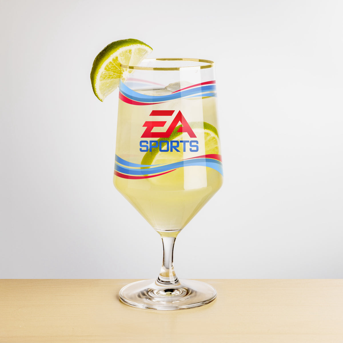 Custom Logo Tucson Gold Rim Cocktail - VividPrint™