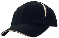Custom Logo Headwear Canada Brushed Heavy Cotton with Crown Inserts & Sandwich