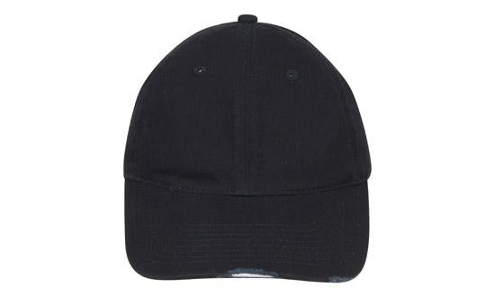 Custom Logo Headwear Canada WASHED CHINO TWILL WITH DISTRESSED VISOR