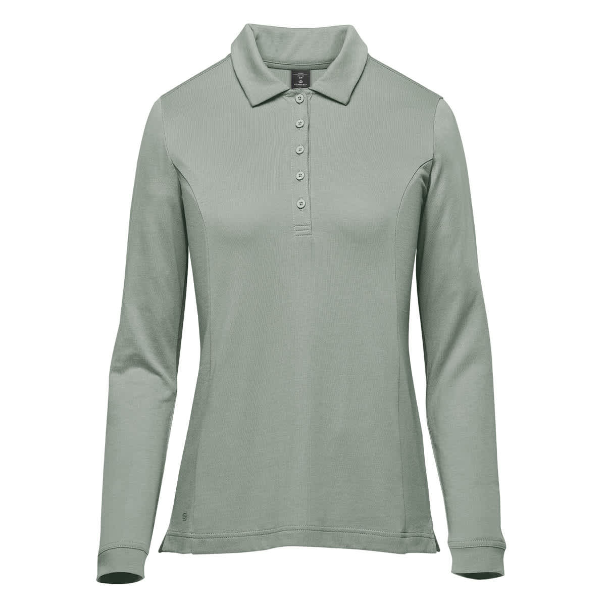 Custom Logo Stormtech Women's Nevada L/S Micro Pique Polo