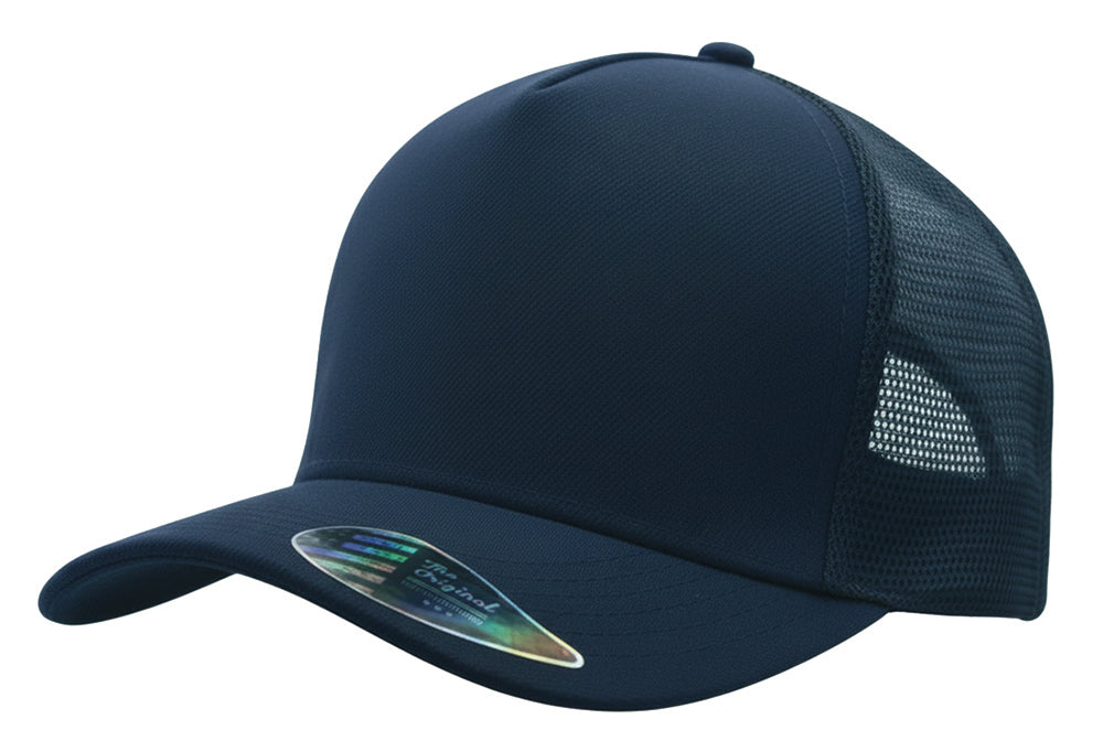 Custom Logo Headwear Canada American Premium Twill/Mesh Deep Fit Trucker Cap
