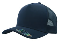 Custom Logo Headwear Canada American Premium Twill/Mesh Deep Fit Trucker Cap