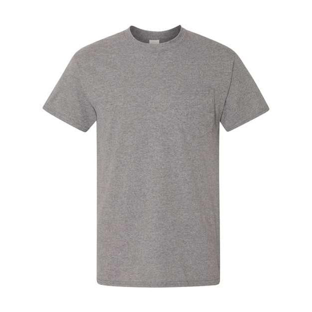 Unisex DryBlend® Pocket T-Shirt