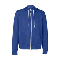 Unisex Sponge Fleece Full-Zip Hoodie Sweatshirt