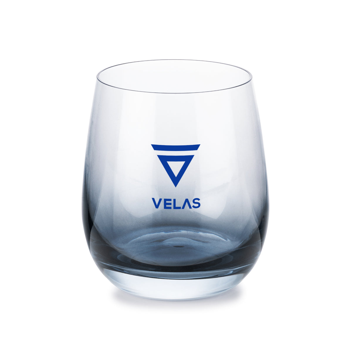 Custom Logo Soudan Stemless Wine Smoke - Imprinted