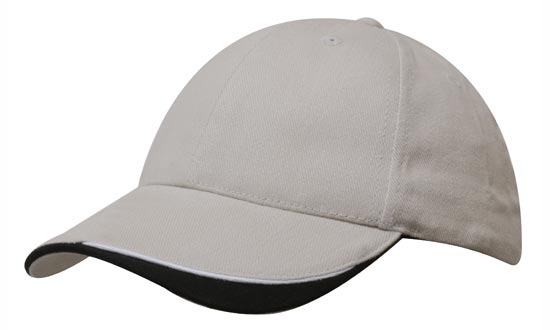 Custom Logo Headwear Canada Brushed Heavy Cotton with Indented Peak