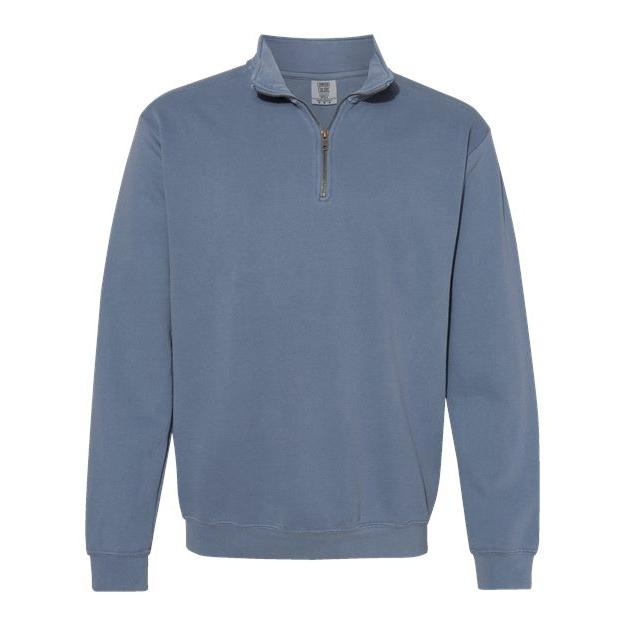 Unisex Garment-Dyed Quarter-Zip Sweatshirt