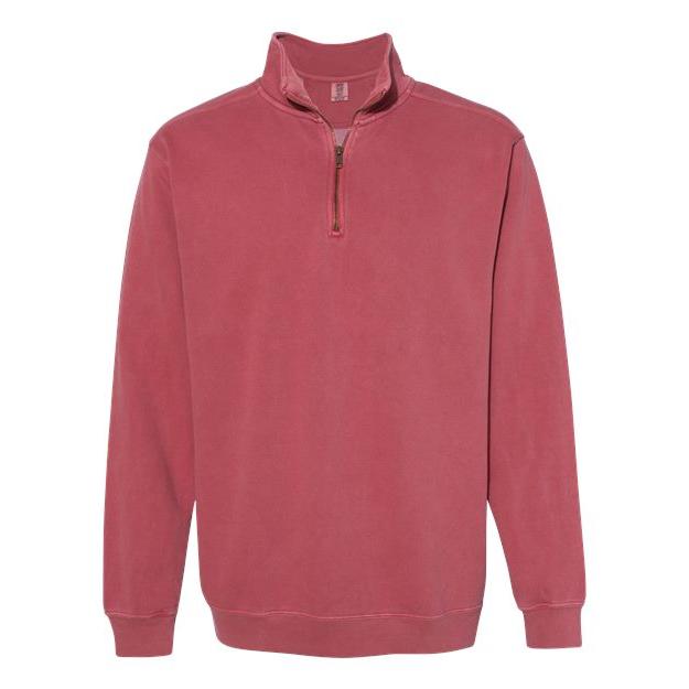 Unisex Garment-Dyed Quarter-Zip Sweatshirt