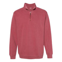 Unisex Garment-Dyed Quarter-Zip Sweatshirt