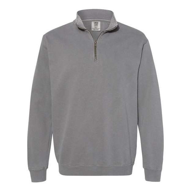 Unisex Garment-Dyed Quarter-Zip Sweatshirt