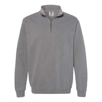 Unisex Garment-Dyed Quarter-Zip Sweatshirt