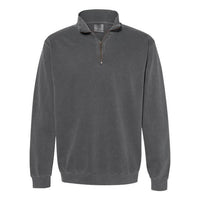 Unisex Garment-Dyed Quarter-Zip Sweatshirt