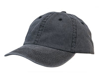 Custom Logo Headwear Canada Enzyme Washed Pigment Dyed Cotton Twill Cap