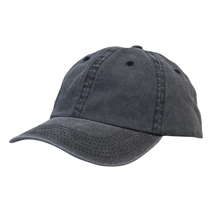 Custom Logo Headwear Canada Enzyme Washed Pigment Dyed Cotton Twill Cap