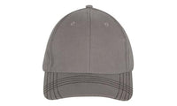 Custom Logo Headwear Canada Brushed Heavy Cotton with Contrasting Stitching & Cross Stitched Peak