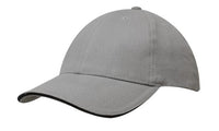 Custom Logo Headwear Canada Brushed Heavy Cotton with Sandwich Trim || 4210