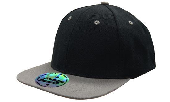 Custom Logo Headwear Canada Premium American Twill with Snap 59 Styling - Two Tone
