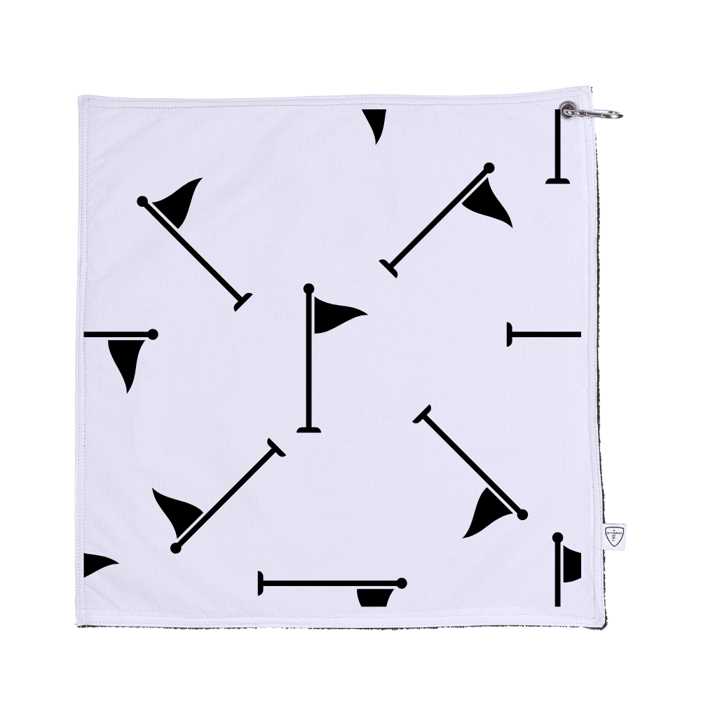 Storm Towel 2.0 Flags - Golf Towel and Rain Hood