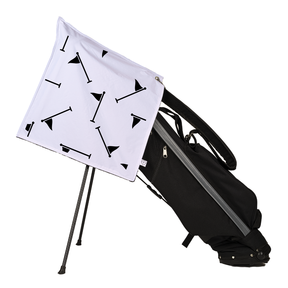 Storm Towel 2.0 Flags - Golf Towel and Rain Hood