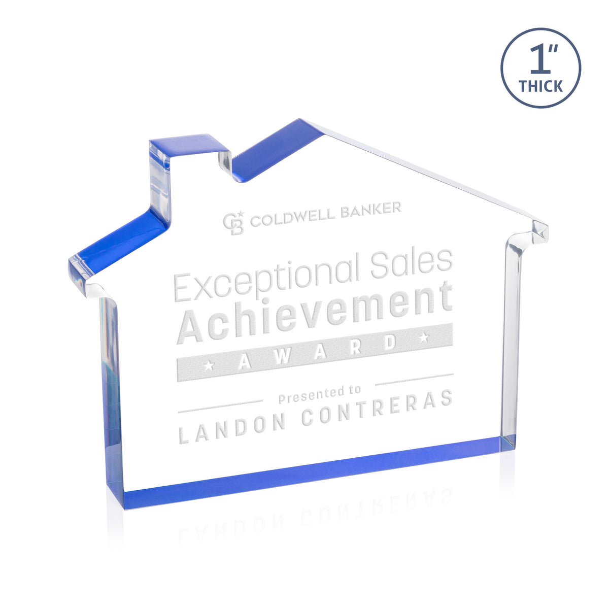 Custom Logo Homestyle Award - Blue