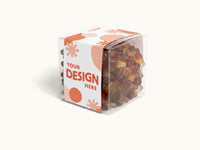 Custom Logo Custom-Sleeve Gummy Candy Cube – 8oz, Full Color Wrap – image 2