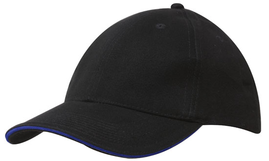 Custom Logo Headwear Canada Brushed Heavy Cotton with Sandwich Trim || 4210