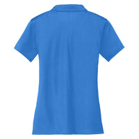 Nike Dri-FIT Vertical Mesh Polo - Women's - Brisk Blue