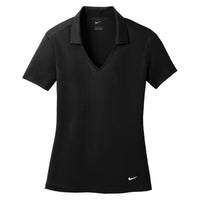 Nike Dri-FIT Vertical Mesh Polo - Women's - Black