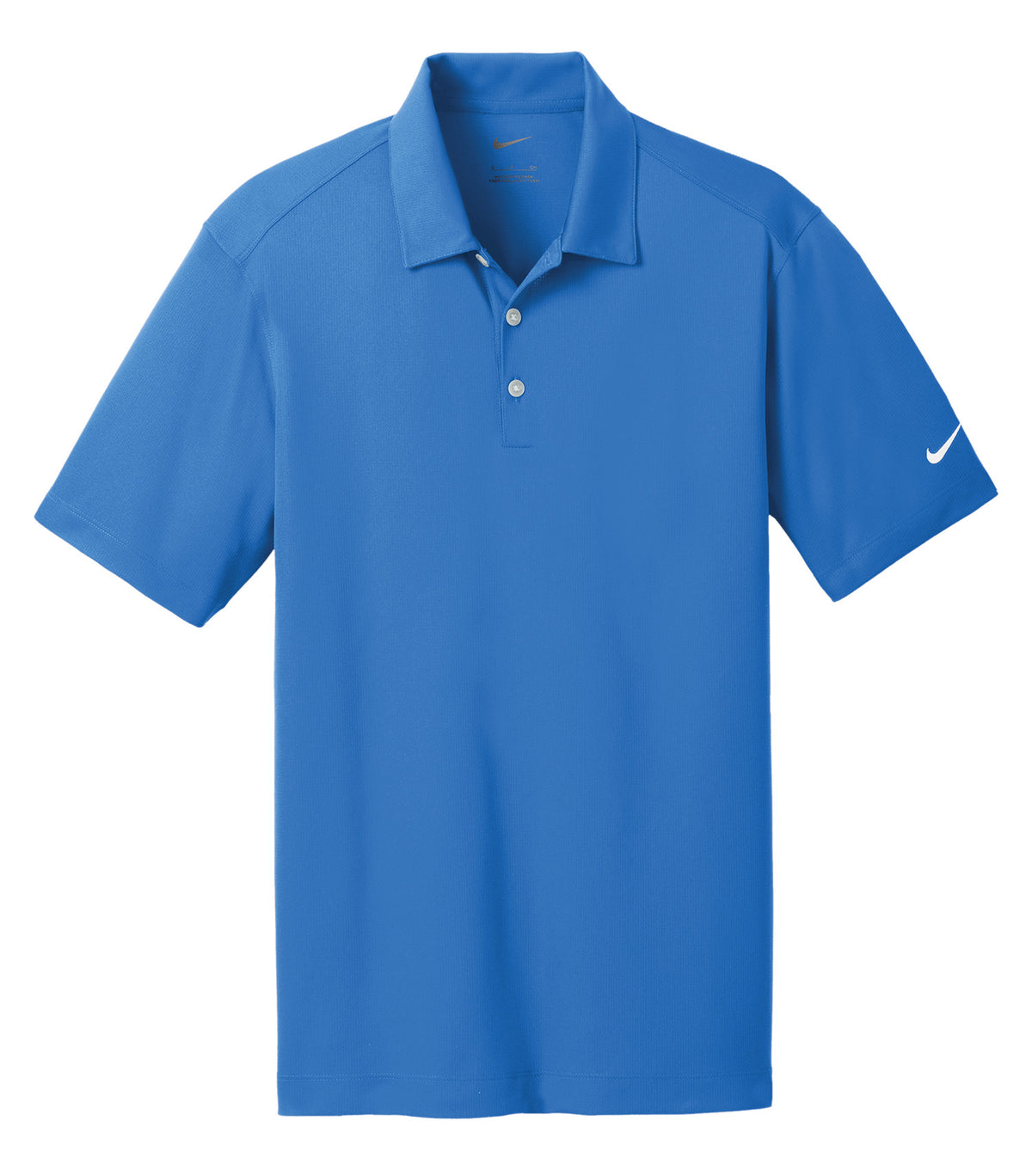 Nike Dri-FIT Vertical Mesh Polo - Brisk Blue