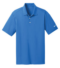 Nike Dri-FIT Vertical Mesh Polo - Brisk Blue