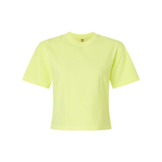 Women's Garment-Dyed Heavyweight Boxy T-Shirt